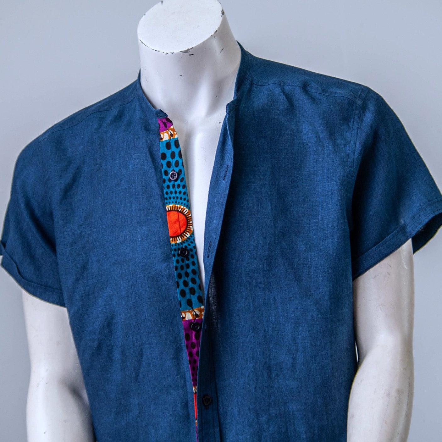 Blue Linen shirt